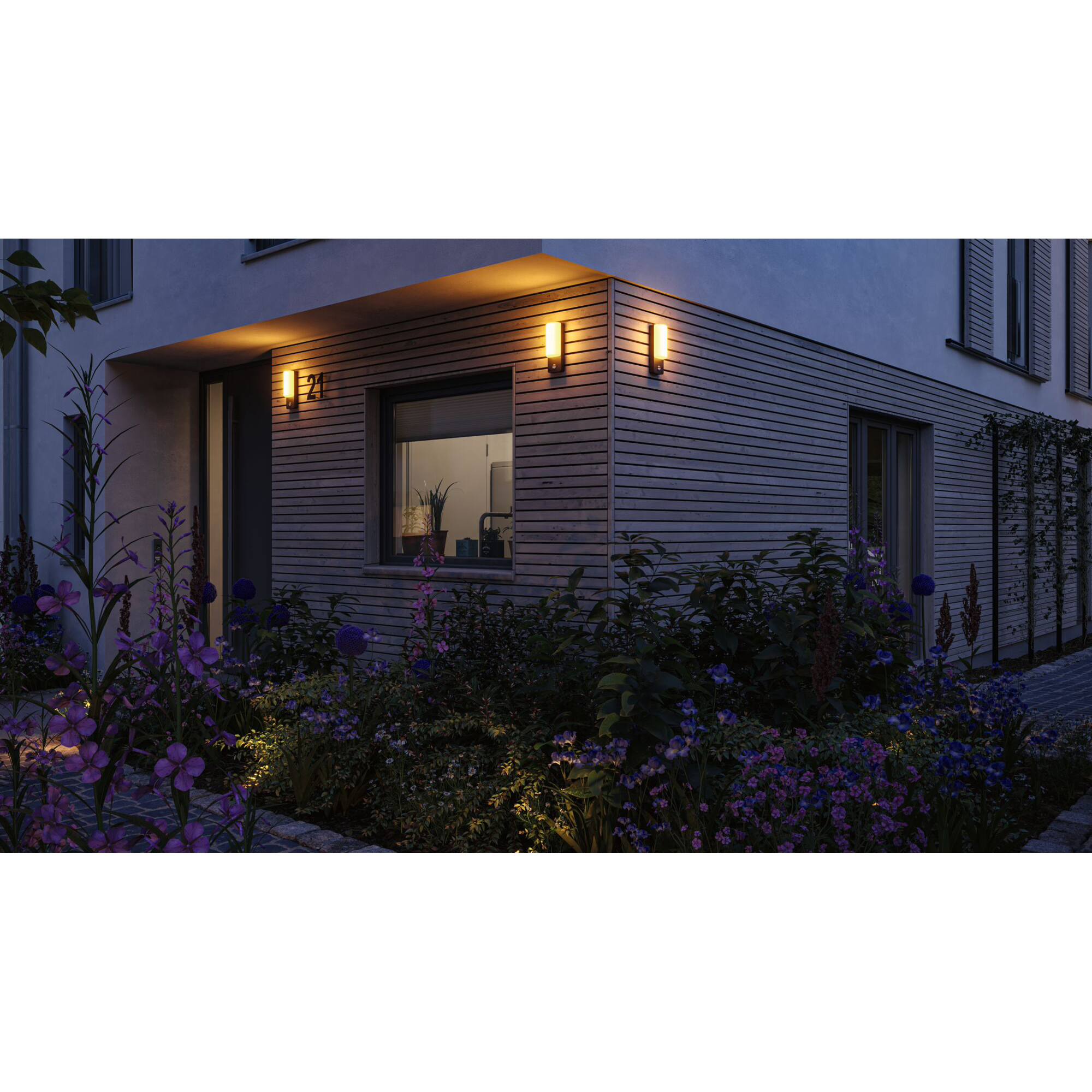 Fasadbelysning LED Paulmann Bonnie IP44 230V