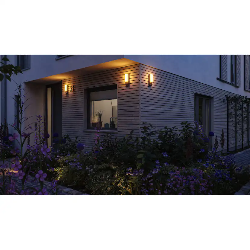 Fasadbelysning LED Paulmann Bonnie IP44 230V