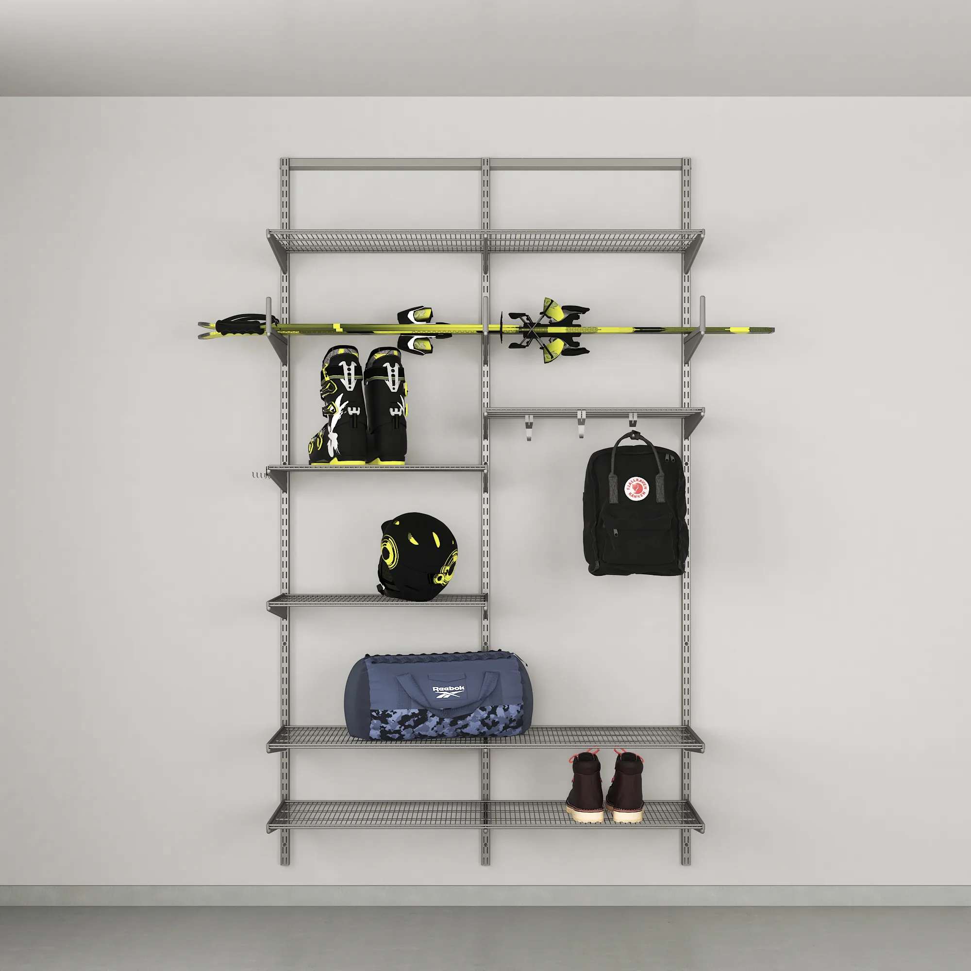 Hobbyförvaring Elfa Ready Solution 1 Platinum