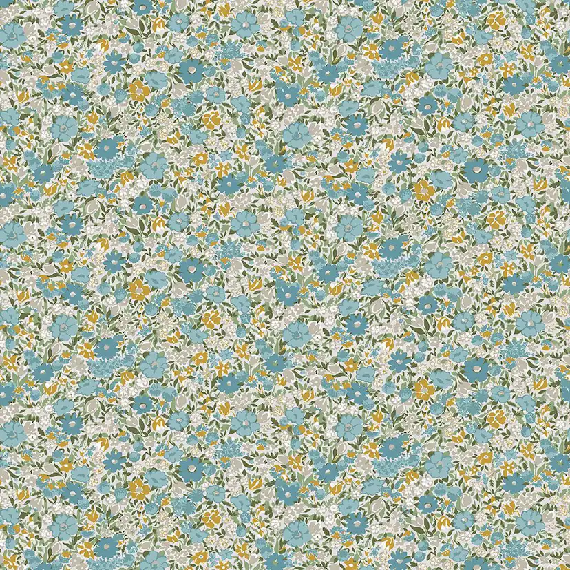 Tapet Laura Ashley Loveston Newport Blå 121075