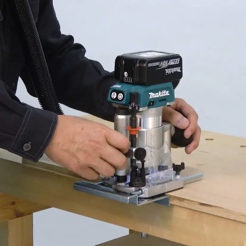 Handöverfräs Makita LXT DRT50ZJX5 utan Batteri