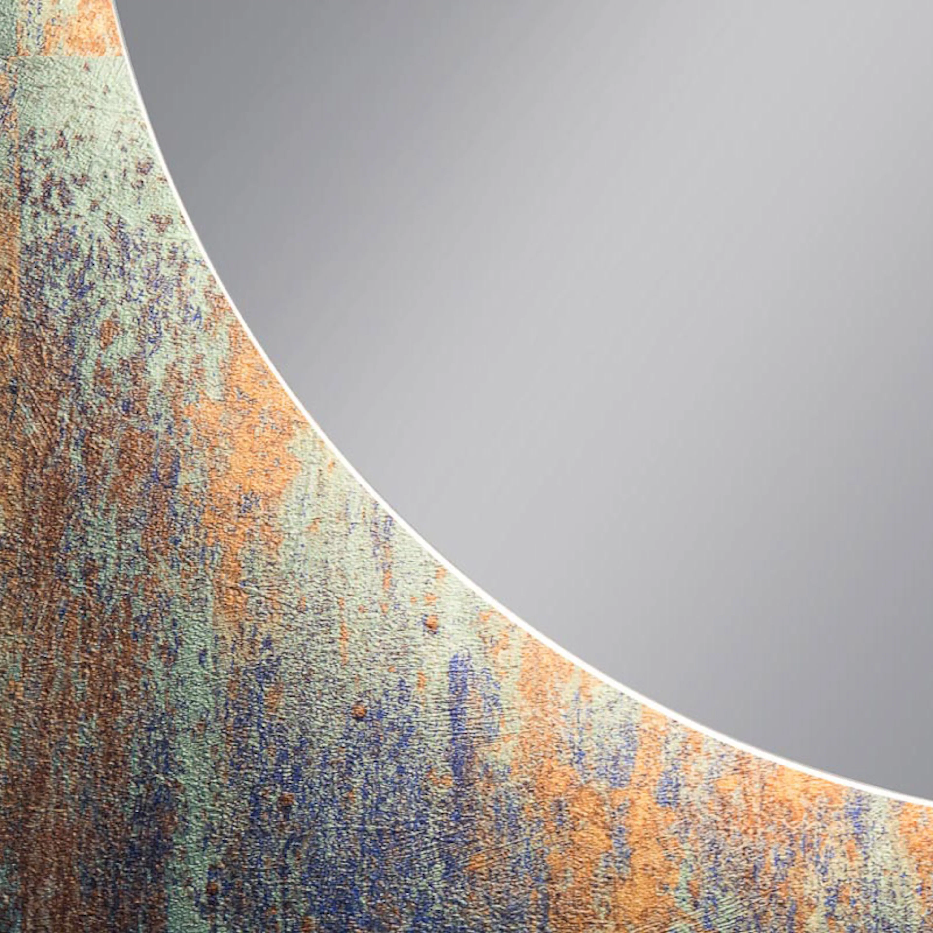 Spegel Vidi Moon Rund med LED-belysning
