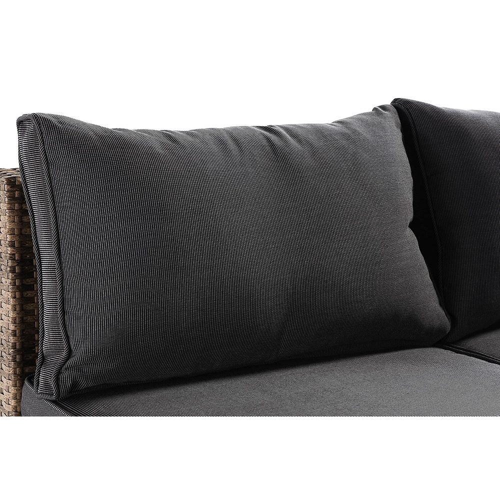 Wisconsin Loungesoffa utan Armstöd 2-sits Brun