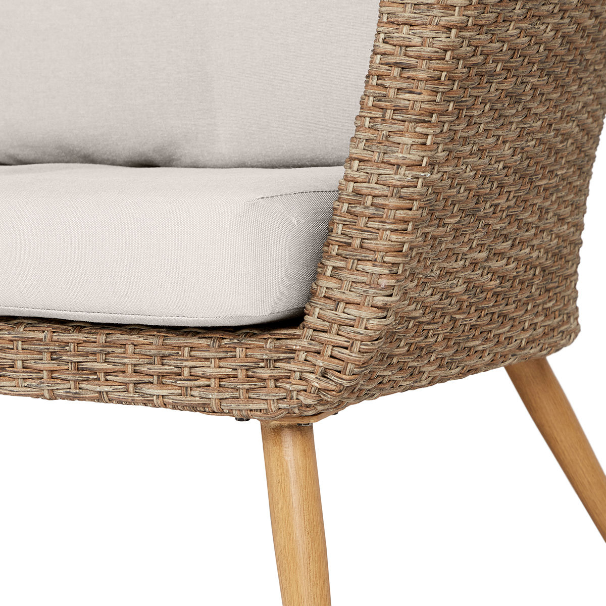 Soffa Comfort Garden Johannes 3-sits inkl. Dynor