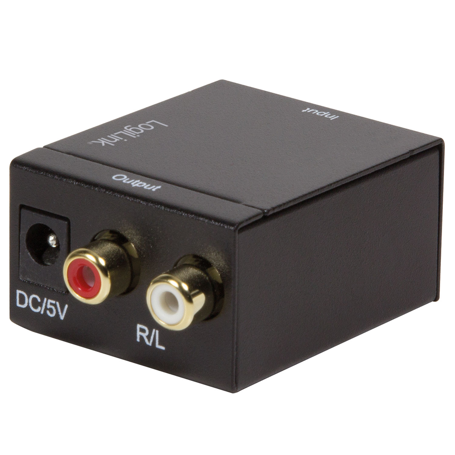 Digital till Analog Ljudomvandlare LogiLink Digital Tos/Coax till Analog RCA