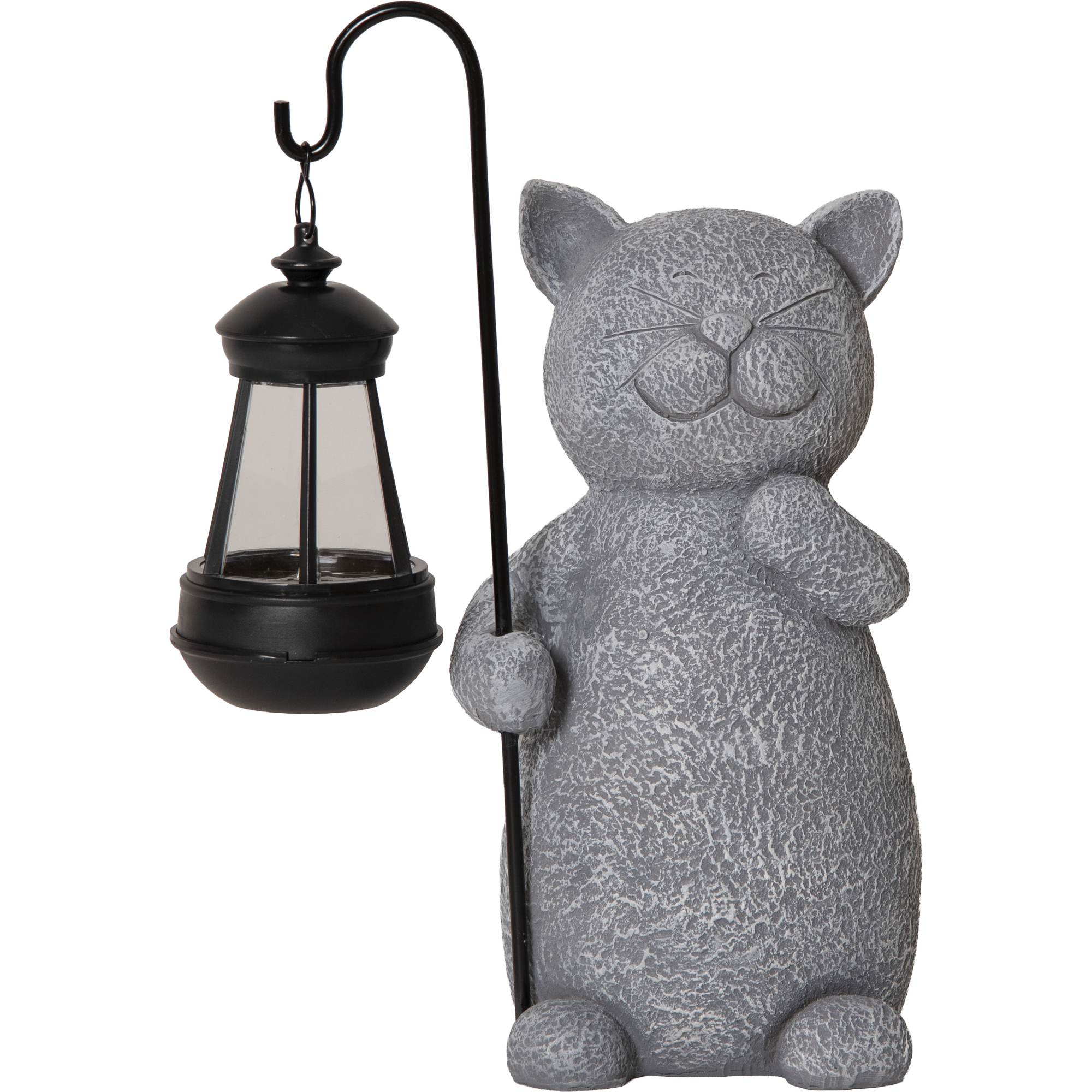 Solcellsdekoration Star Trading Smilla Grå 29,5 cm