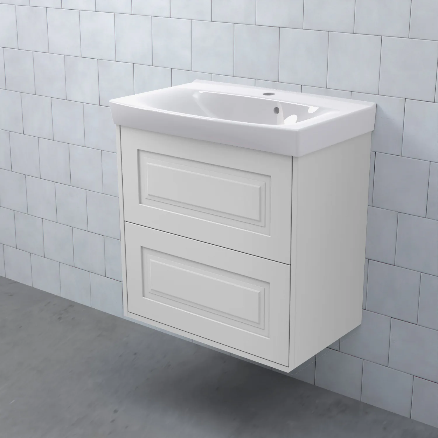 MEJDA Kommod Hög 60-35 Ram M1 Antikvit BxHXD: 598x572x365 mm, Ram M1 Antikvit