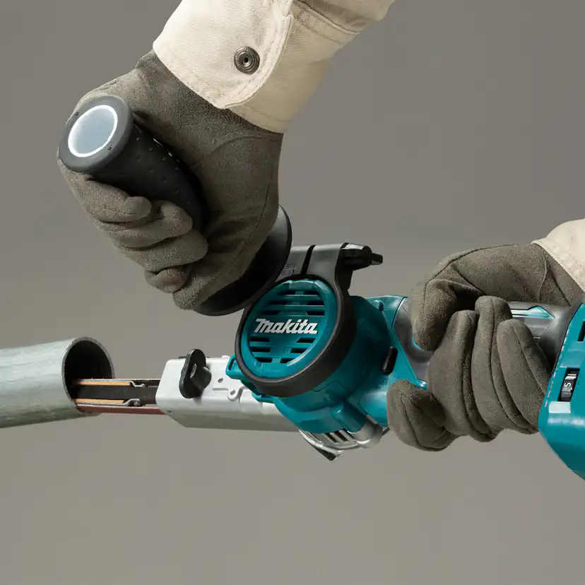Bandslip Makita DBS180Z 18V utan Batteri och Laddare