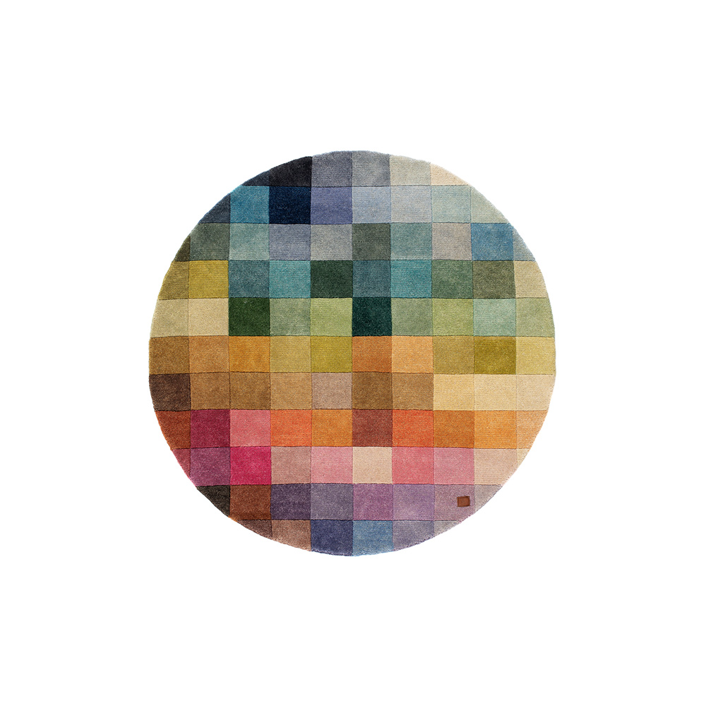 Ullmatta KM Carpets Insignia Cube Rund