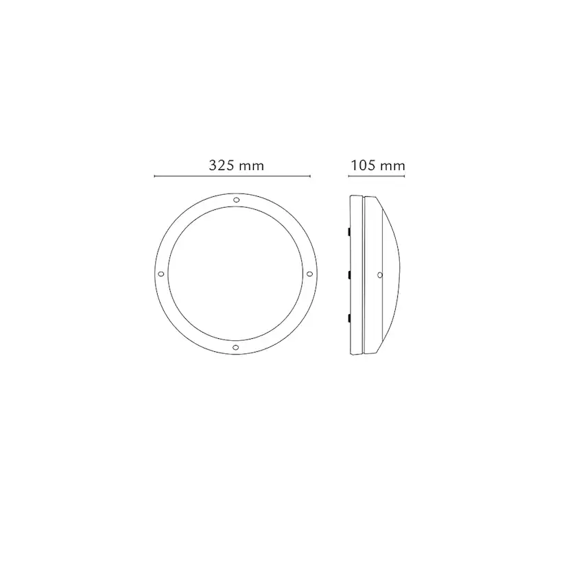 Fasadarmatur SG ARMATUREN Canto 14W IP44 LED