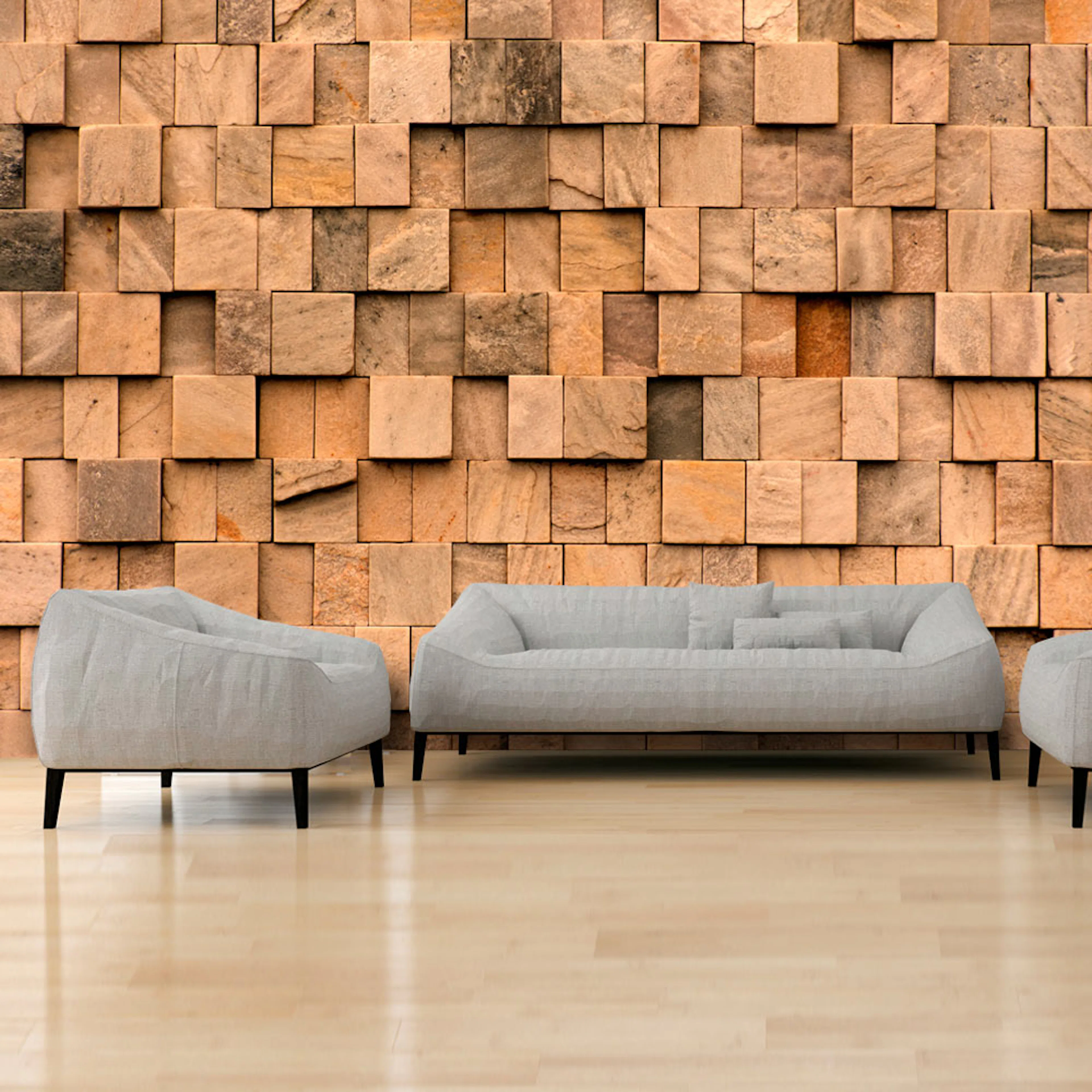 Fototapet Arkiio Stone Jigsaw