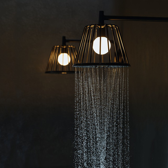 Huvuddusch Axor LampShower/Nendo