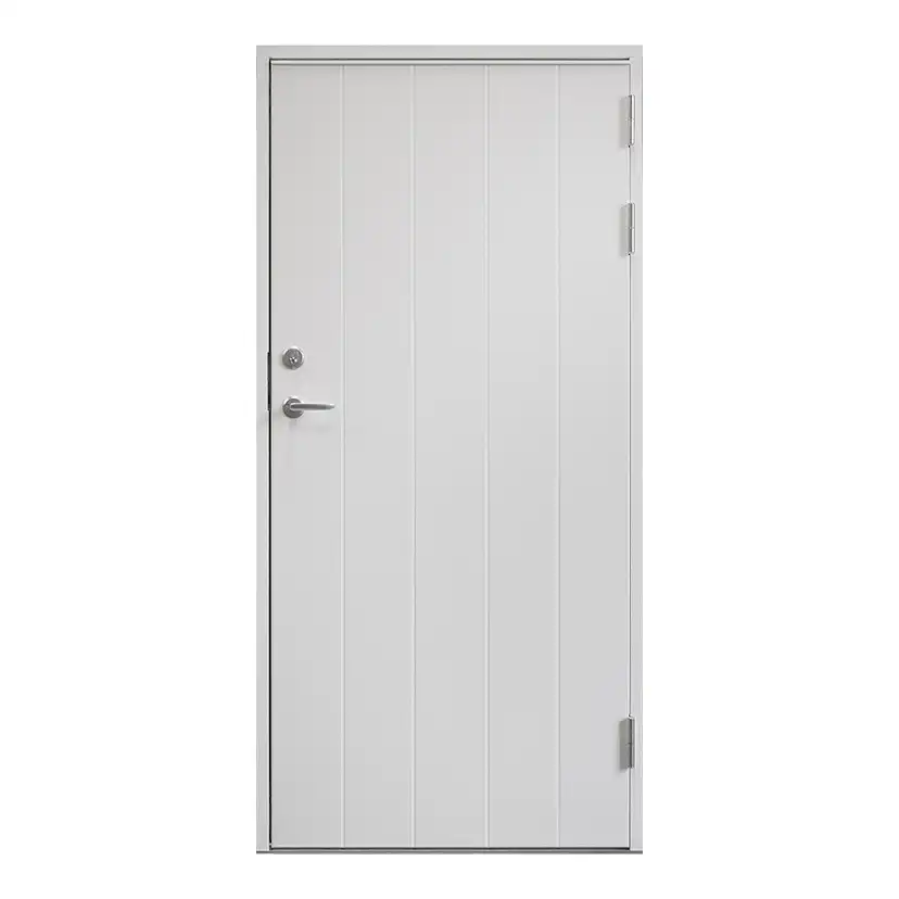 Ytterdörr Landskap Vitmålad