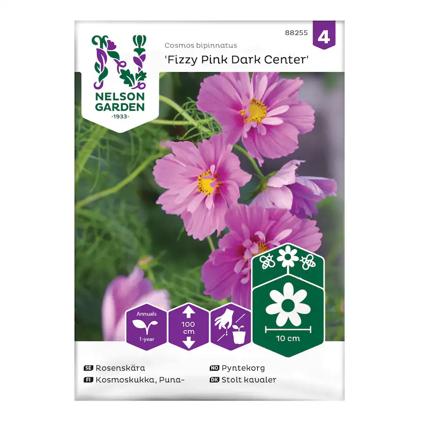 Frö Rosenskära Nelson Fizzy Pink Dark Center