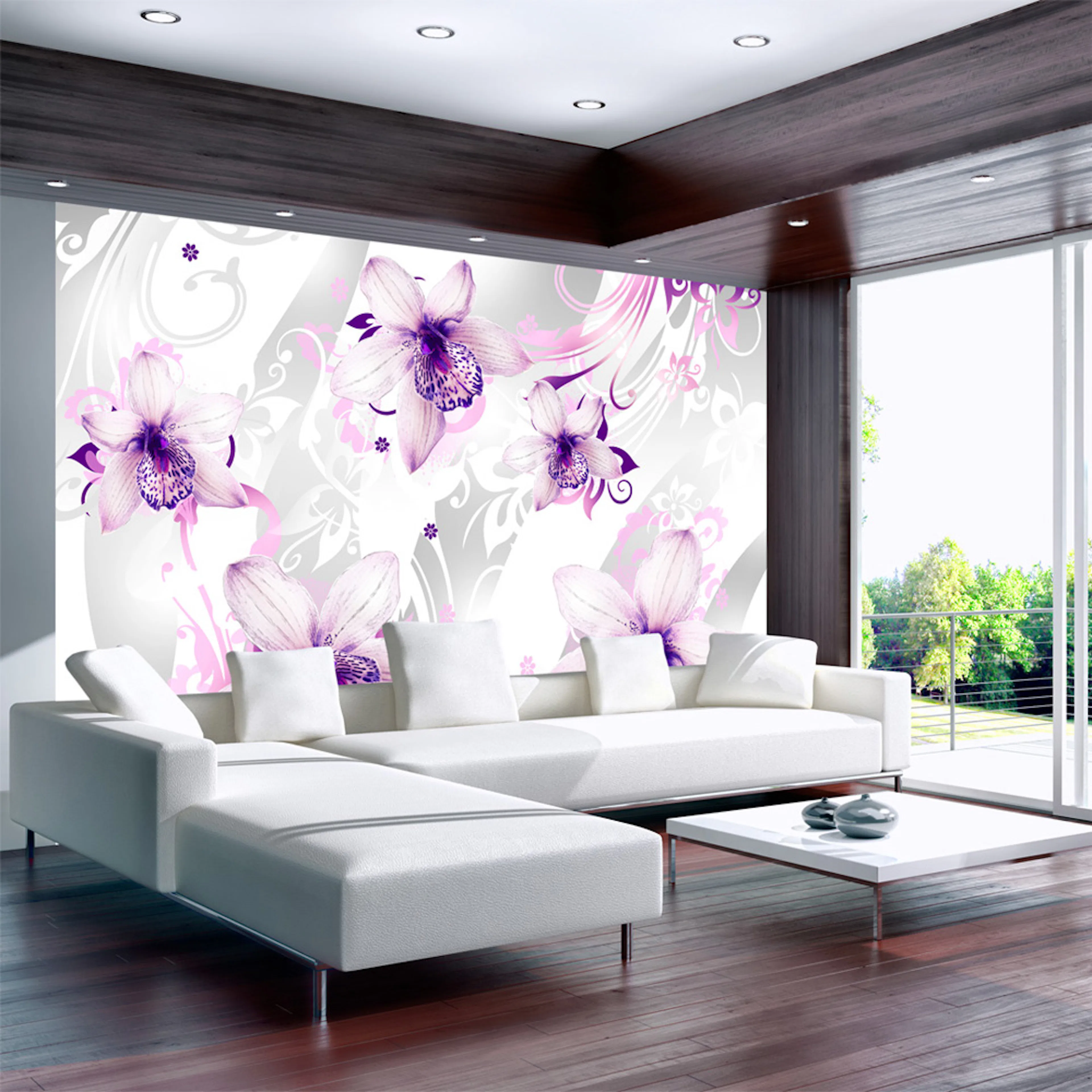 Fototapet Arkiio Sounds Of Subtlety Violet