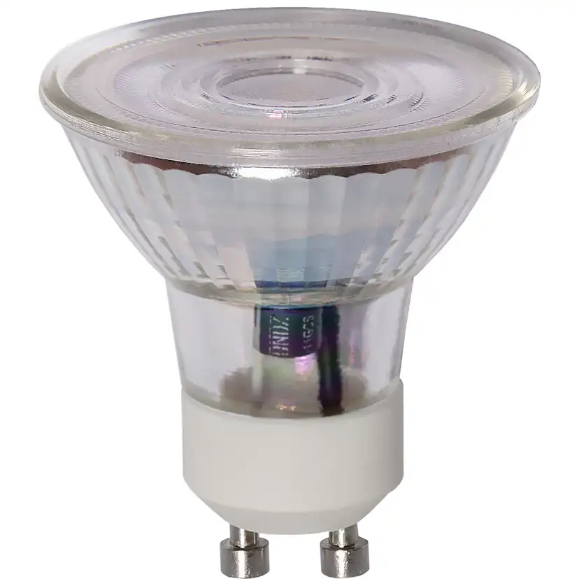 LED-lampa Star Trading GU10 MR16 Spotlight Glas 3-step