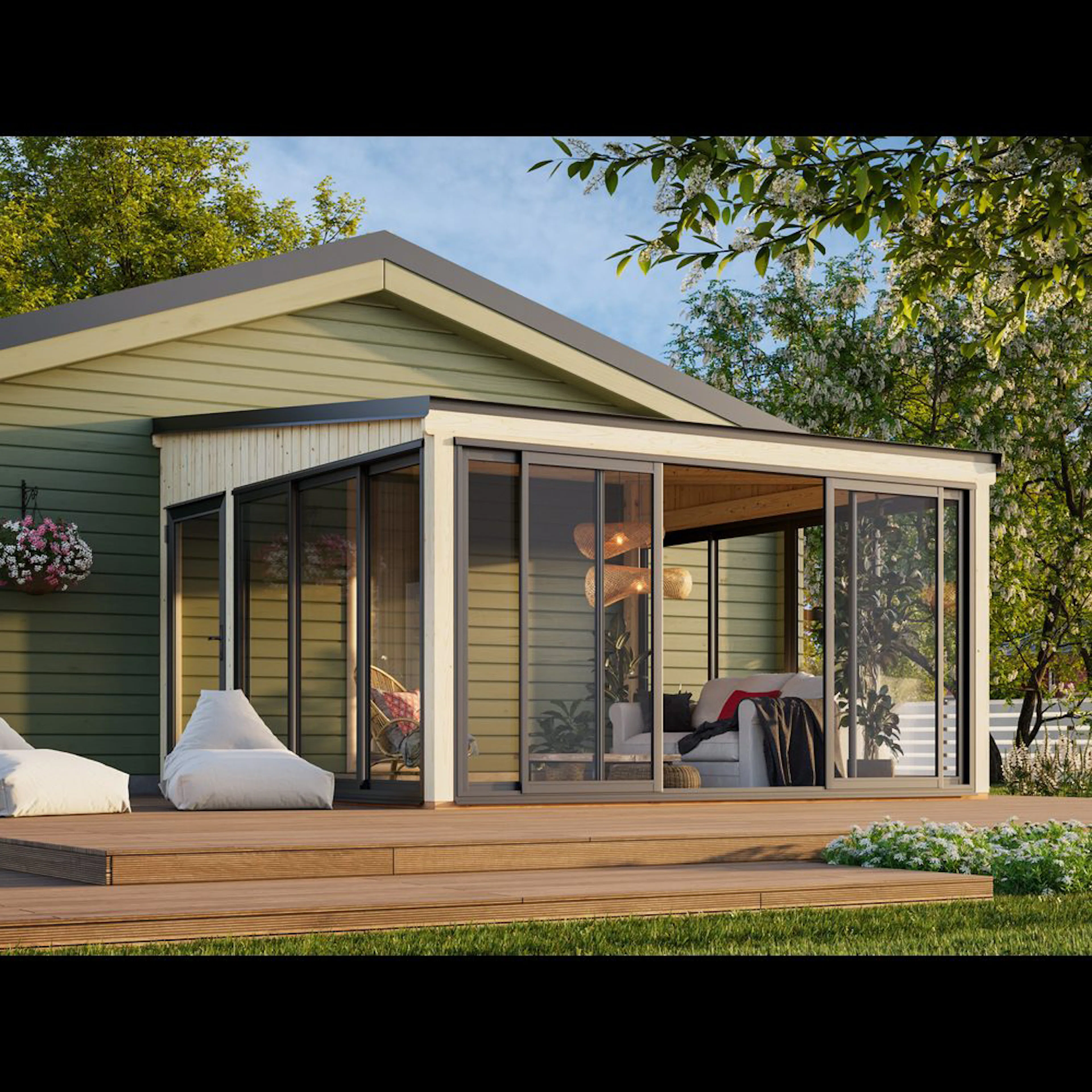 Transparent impregnering