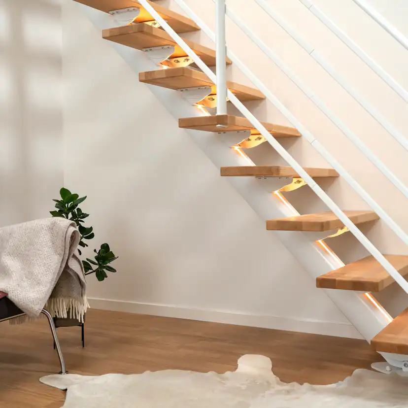 SYDNEY bok oljad rak vit PURE 11S 85W Vit, Bredd: 850 mm, Max Takhöjd: 2700 mm