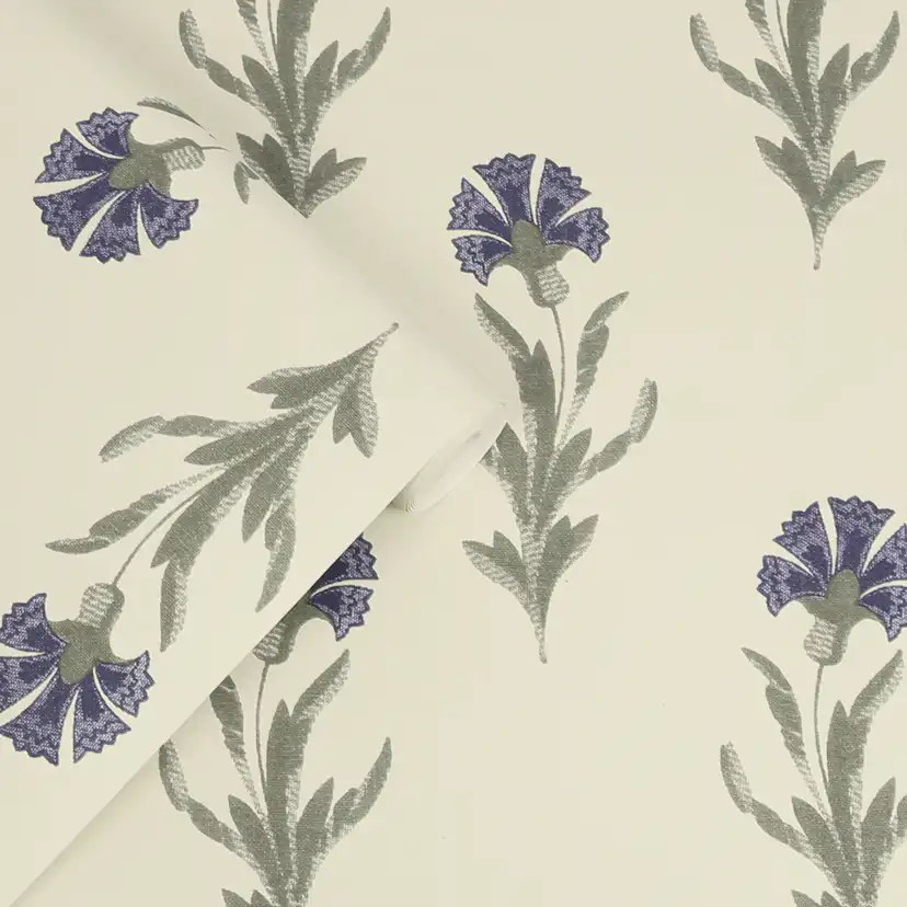 Tapet Laura Ashley Dandelion Dusky Seaspray Blå 121068