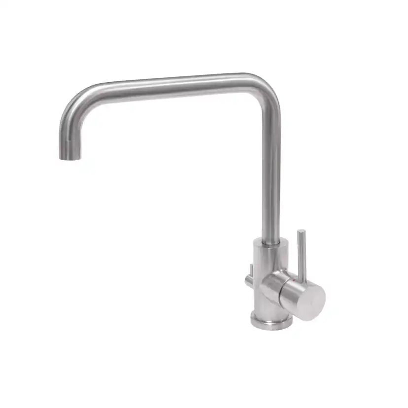 Köksblandare Strand Stainless INOX-S1111 Rostfritt Stål med Diskmaskinsavstängning