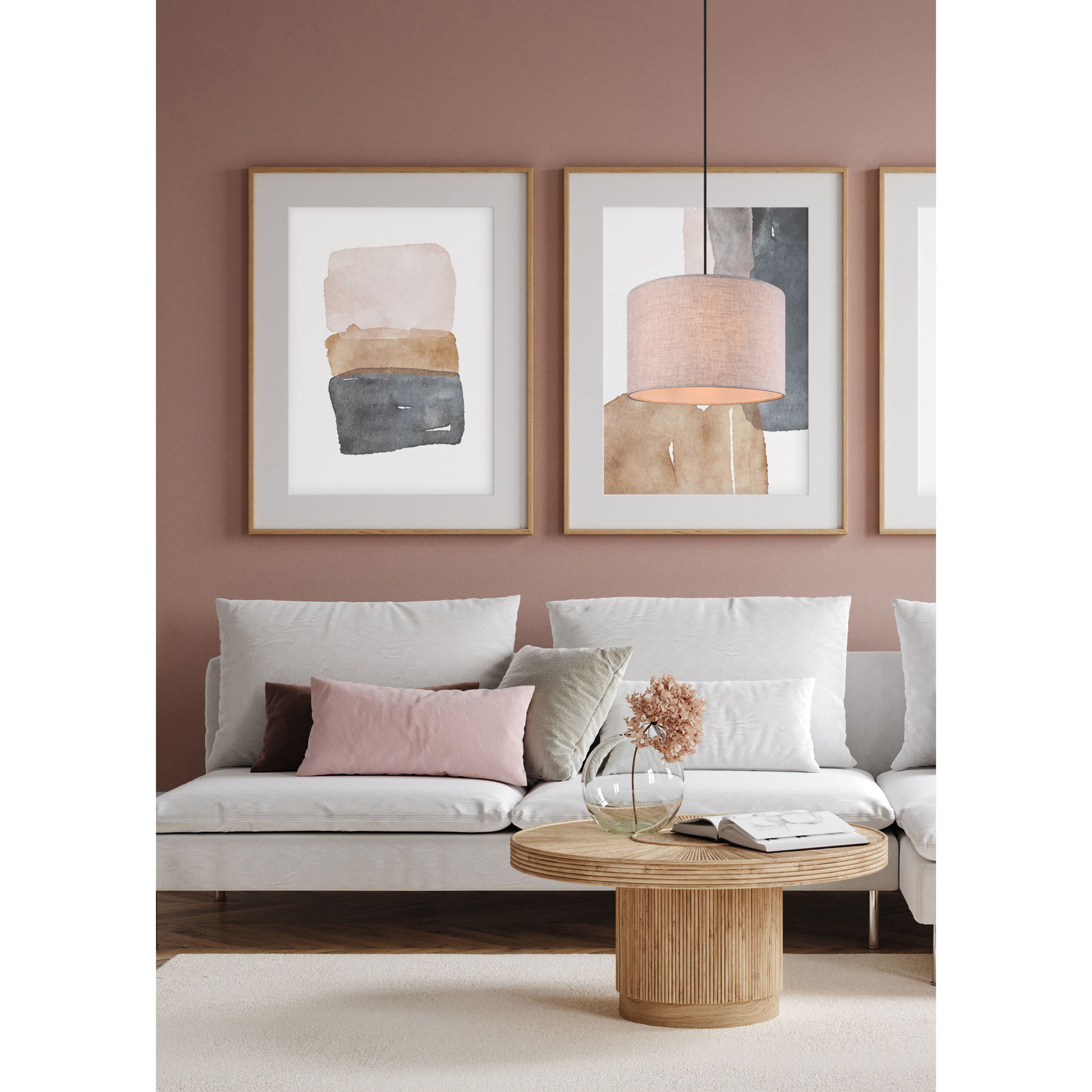 Taklampa Trio Elmau 1L E27