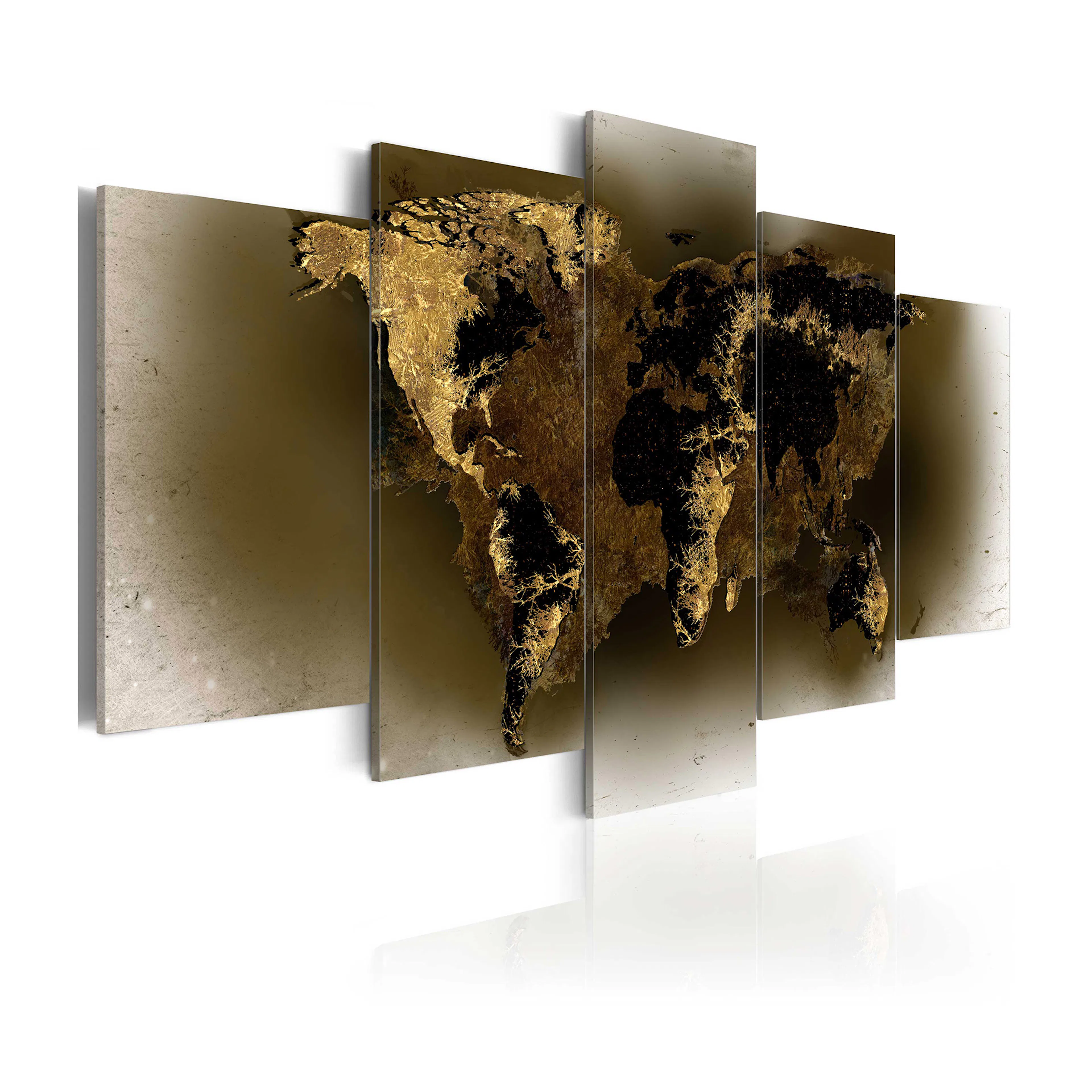 Tavla Arkiio Brass Continents