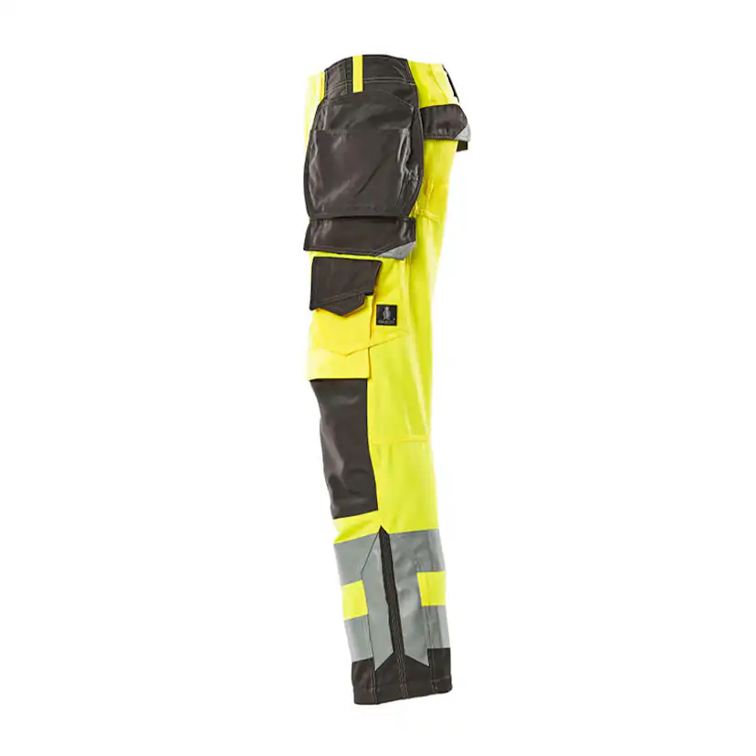 Mascot SAFE SUPREME Byxor med hängfickor 15531-860-1718 Storlek: 90C48, Färg: Hi-vis Gul/mörk Antracit