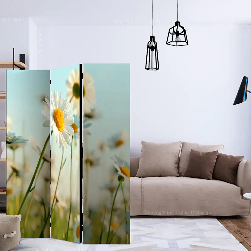 Rumsavdelare Arkiio Daisies Spring Meadow 135x172 cm