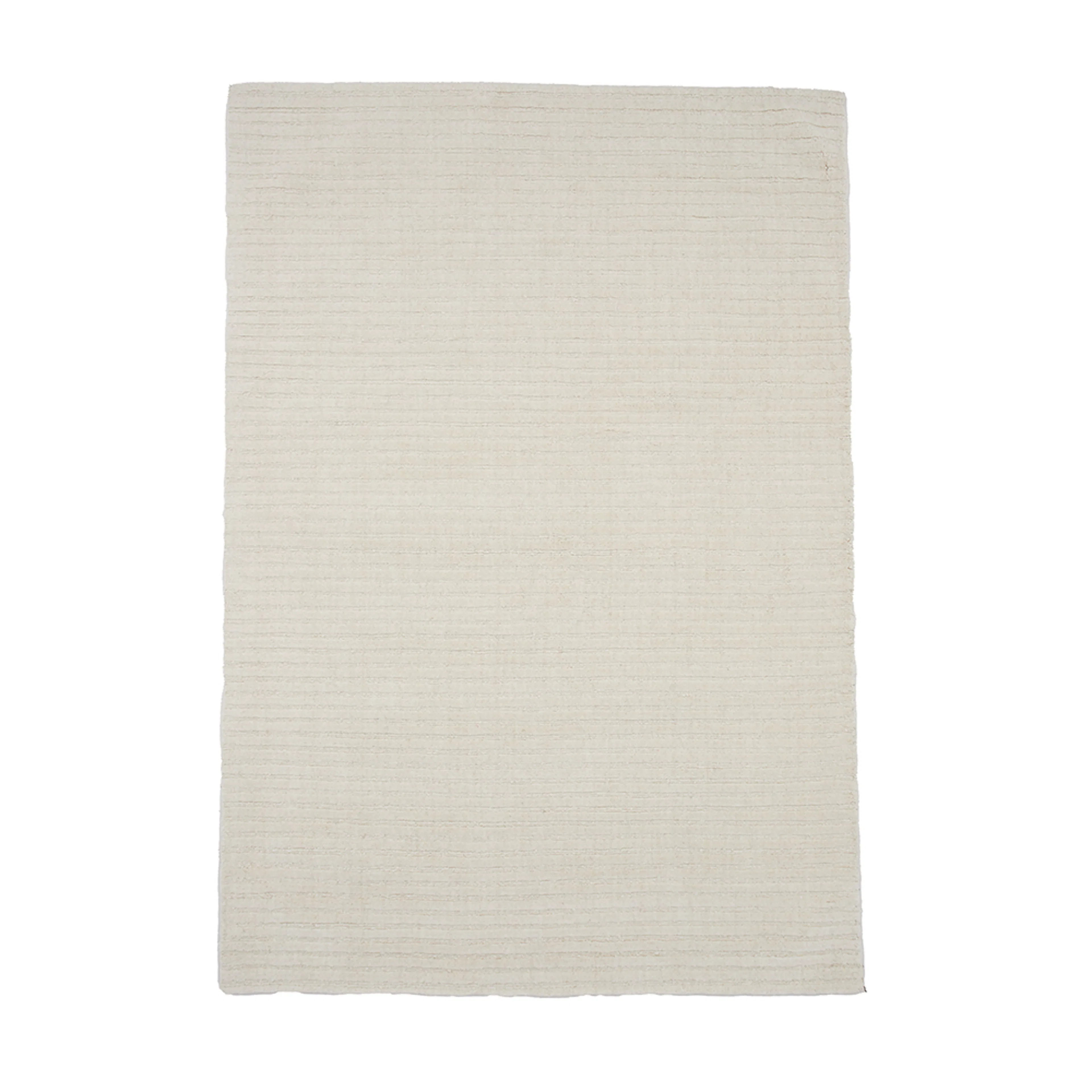 Milton Wool/polyester/cotton - 300*200- -Rectangular-White Vit, 200x300 cm