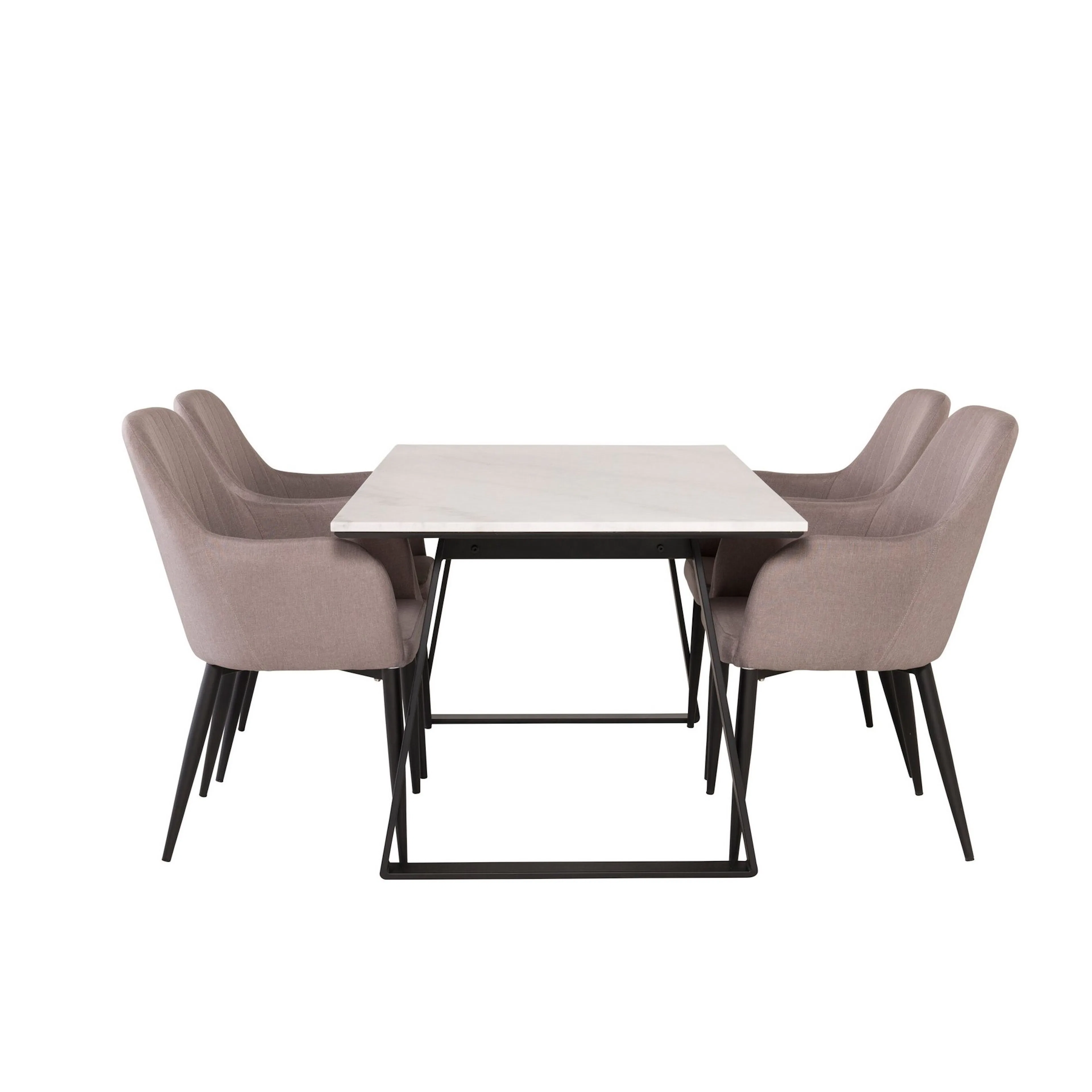 Matgrupp Venture Home Estelle Rektangulär med 4st Comfort Stolar