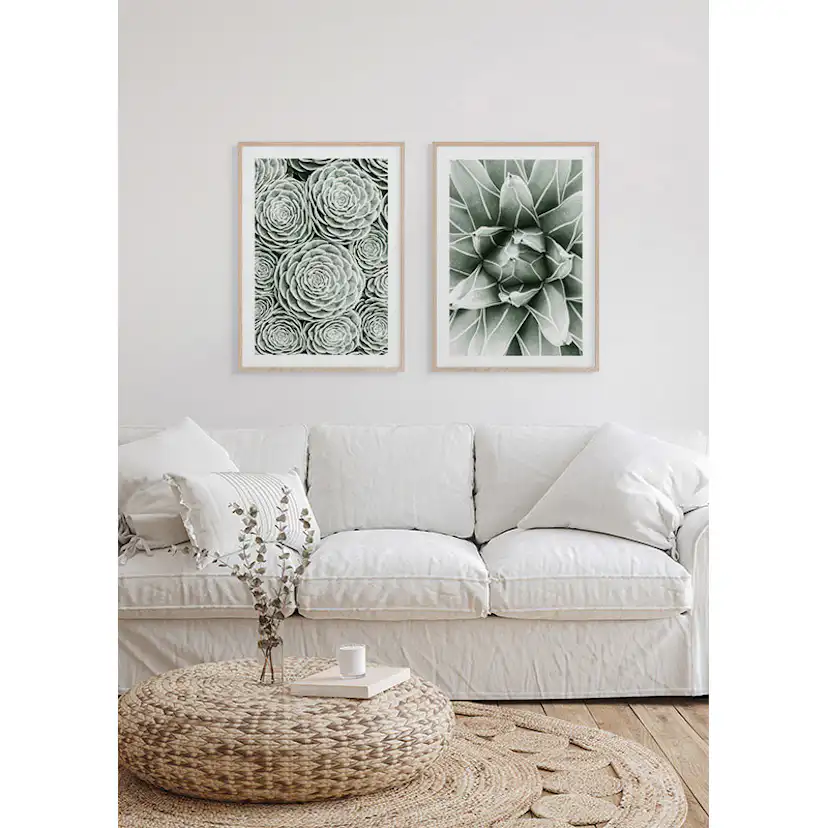 Poster Gallerix Bright Green Botanical No3