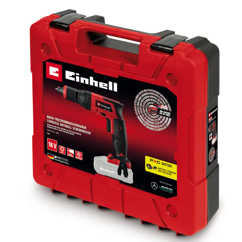 Gipsskruvdragare Einhell TE-DY 18 Li-Solo för Gips