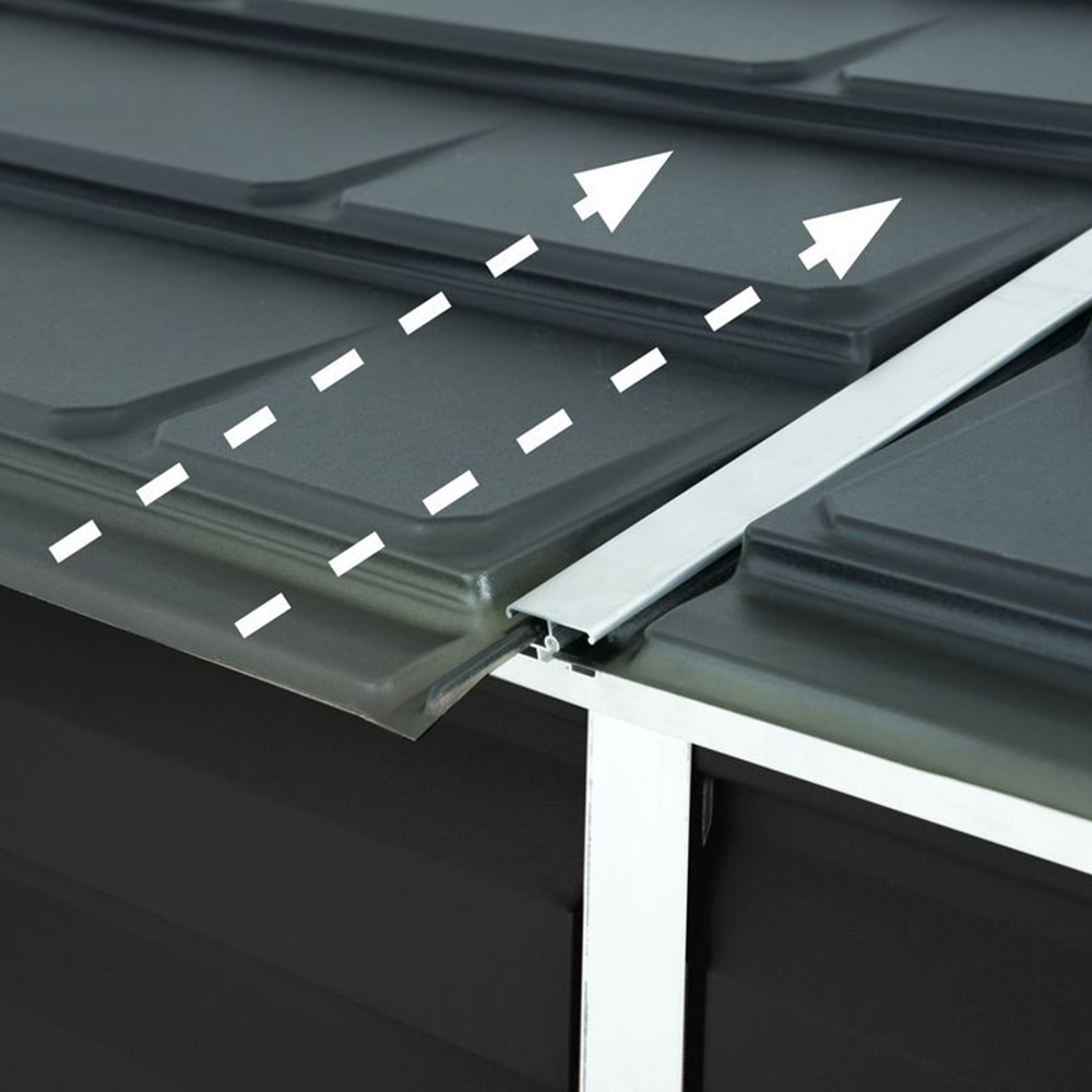 Förråd Canopia by Palram Pent 1,8 m² Skjul & Vedbod