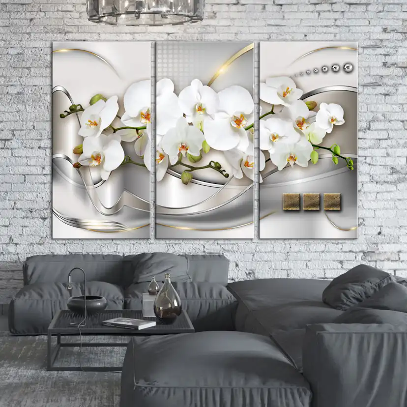 Tavla Arkiio Blooming Orchids I