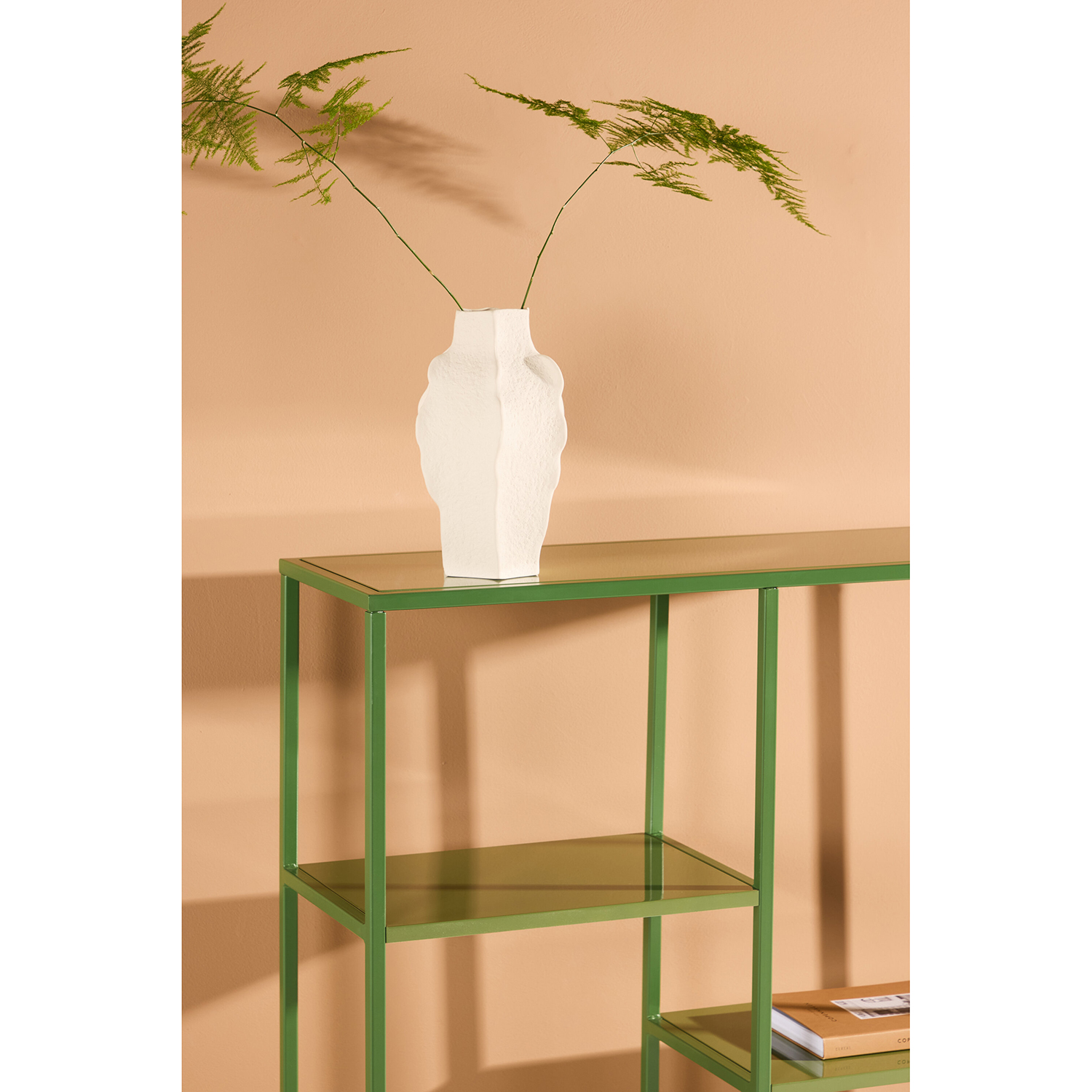 Avlastningsbord Venture Home Staal med Öppet Hyllsystem