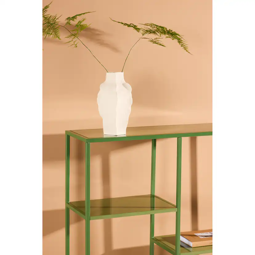 Avlastningsbord Venture Home Staal med Öppet Hyllsystem