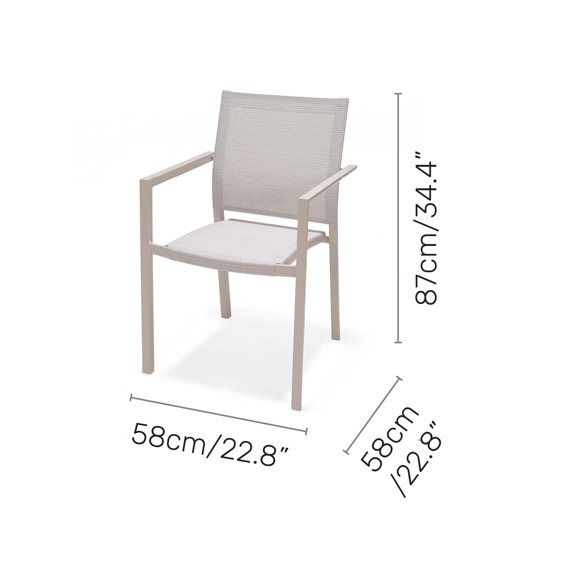 Trädgårdsfåtölj LifestyleGarden Urbanite carver 4-pack