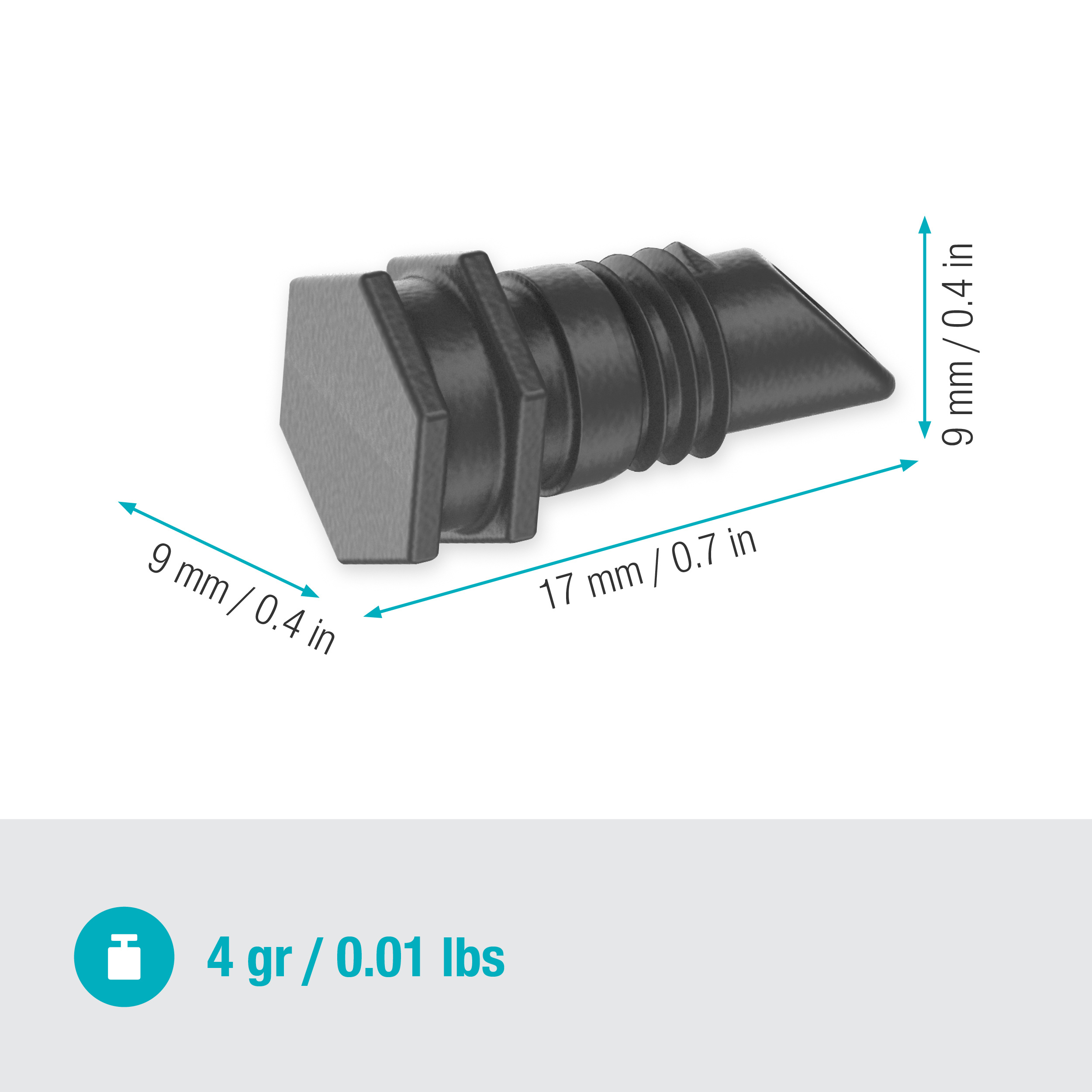 Plugg Gardena Micro-Drip 4,6 mm