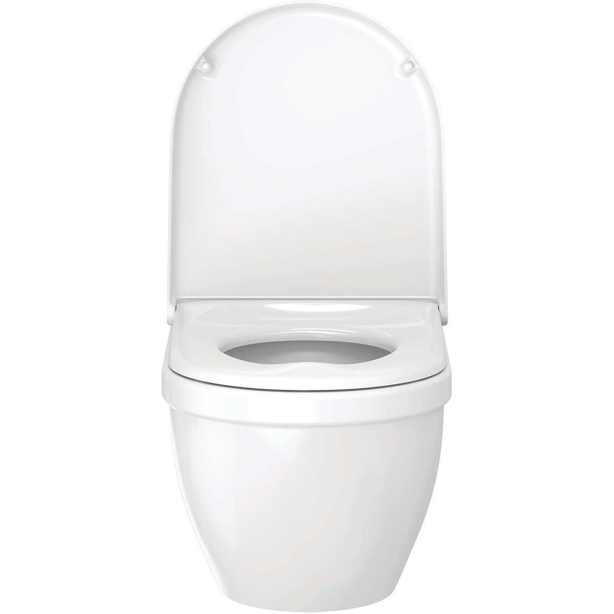 Vägghängd Toalettstol Duravit Starck 3 252709 Rimless utan Toalettsits