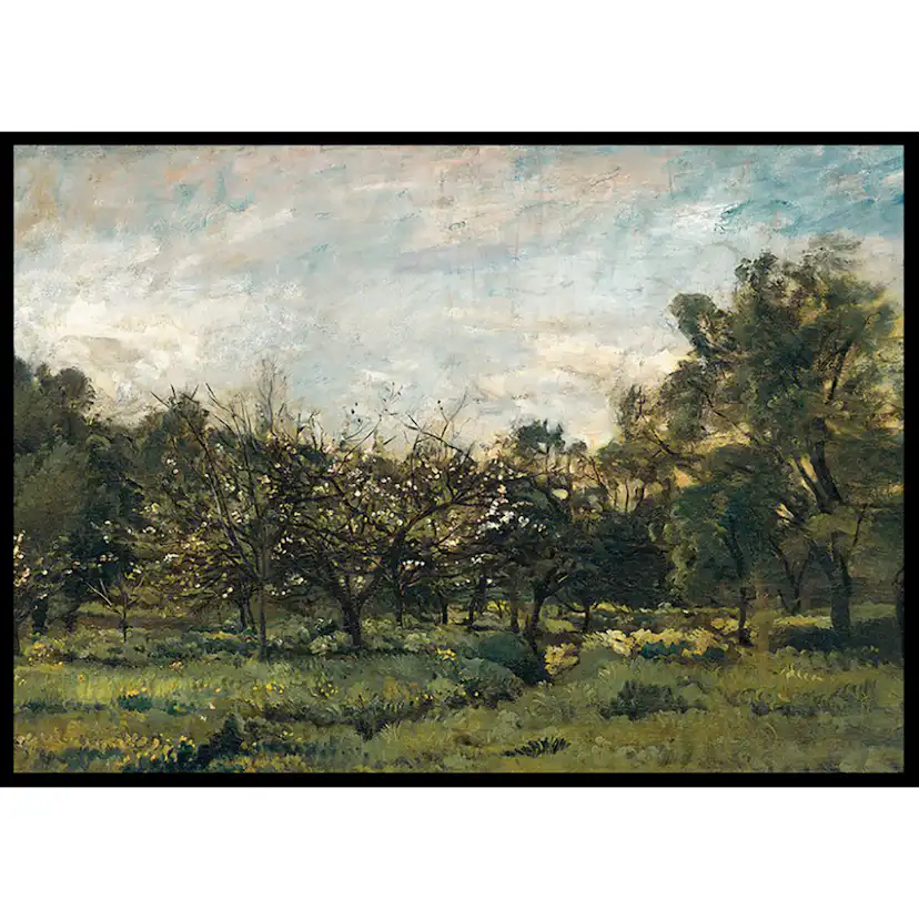 Poster Gallerix Boomgaard By Charles-François Daubigny