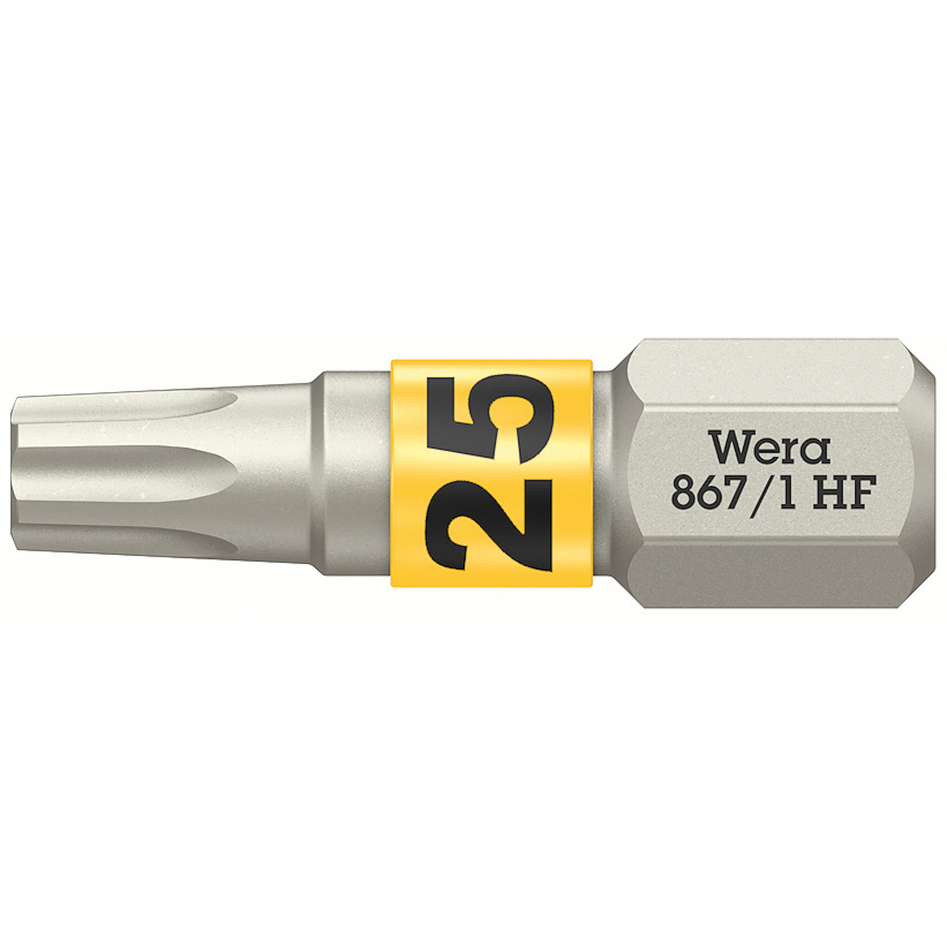 BITS WERA 867/1 TORX HF TX25 LÄNGD 25MM HÅLLARFUNKTION Tx25