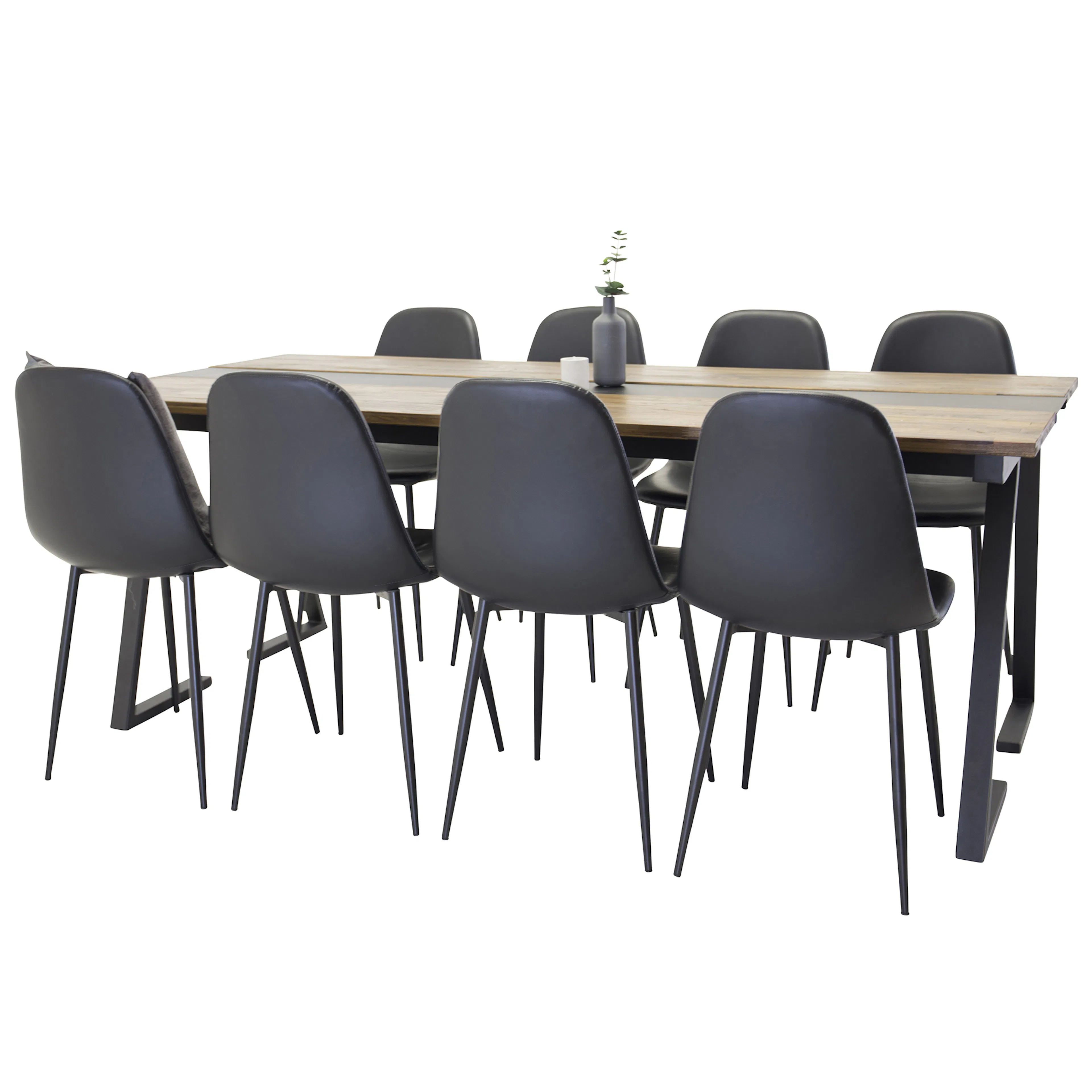 Matgrupp Venture Home Jane med 8 Pobbie Stolar