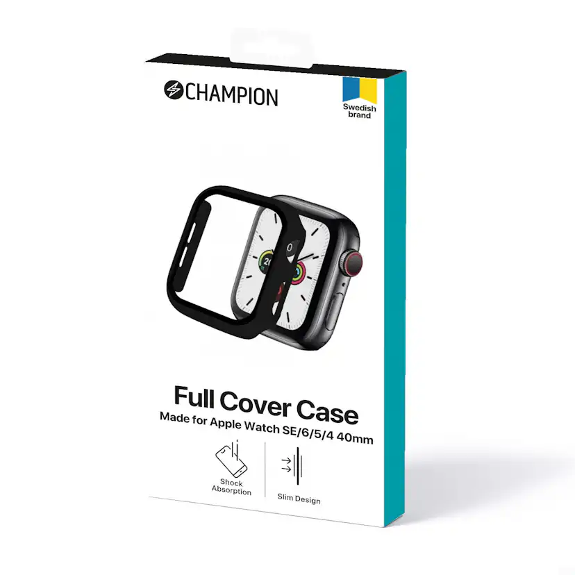 Full cover Case Champion Apple Watch SE/6/5/4 40mm Sv