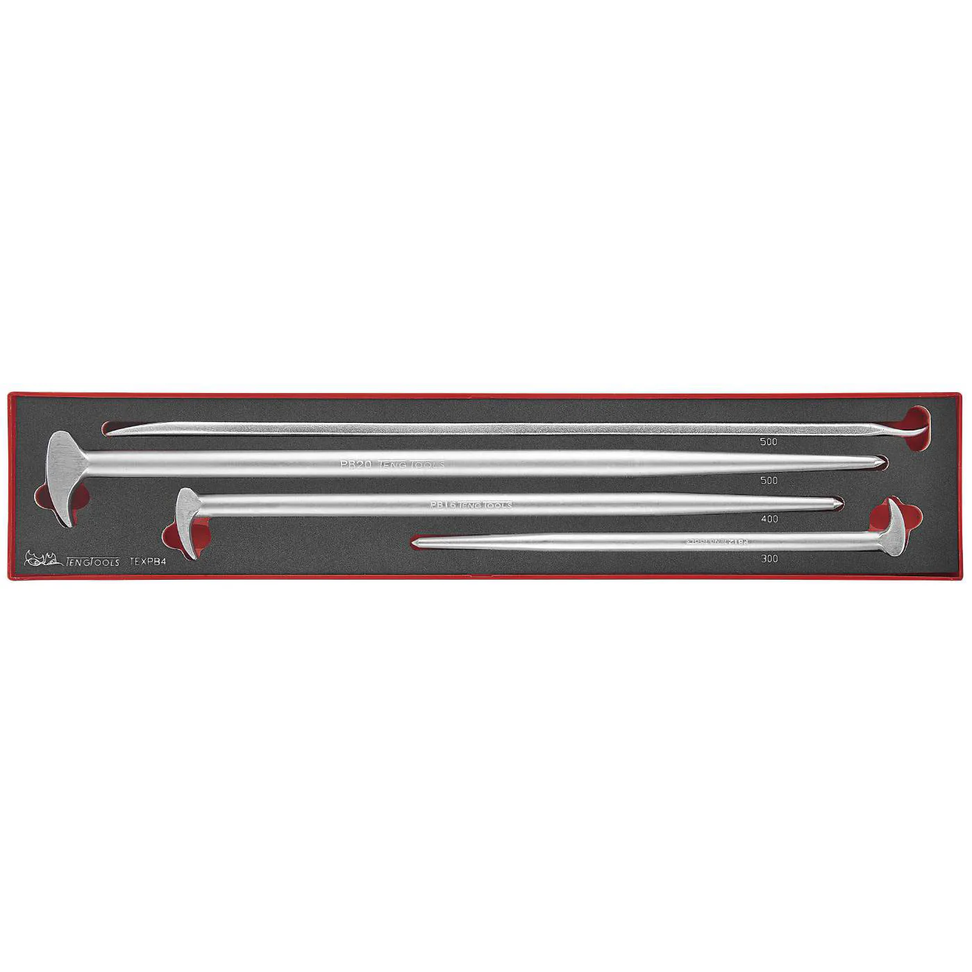 Brytjärnssats 4 delar Teng Tools TEXPB4