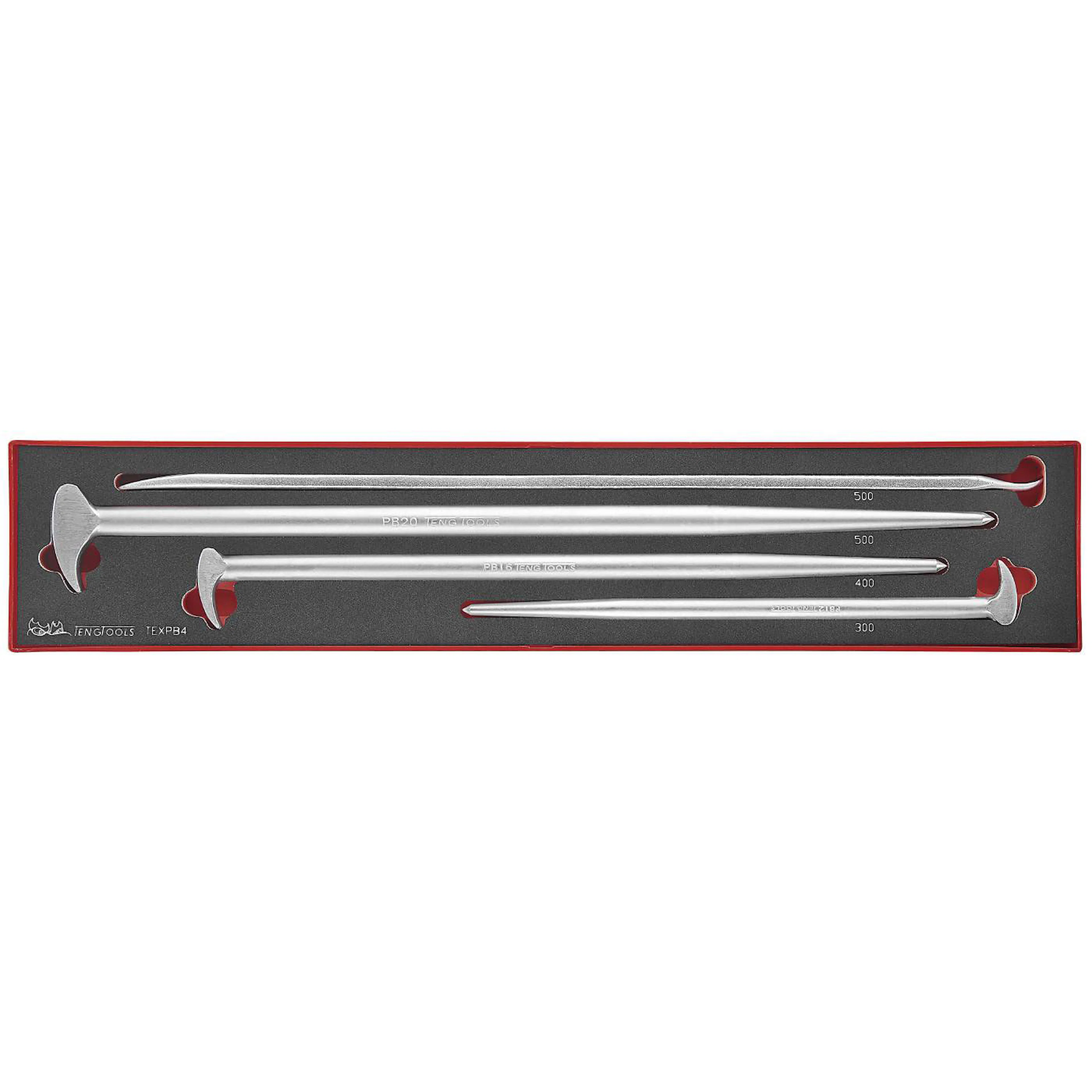 Brytjärnssats 4 delar Teng Tools TEXPB4