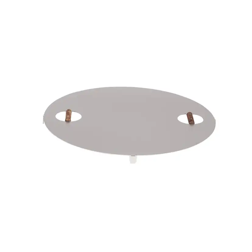GrillSymbol lock för Luna eldstad inox Silver
