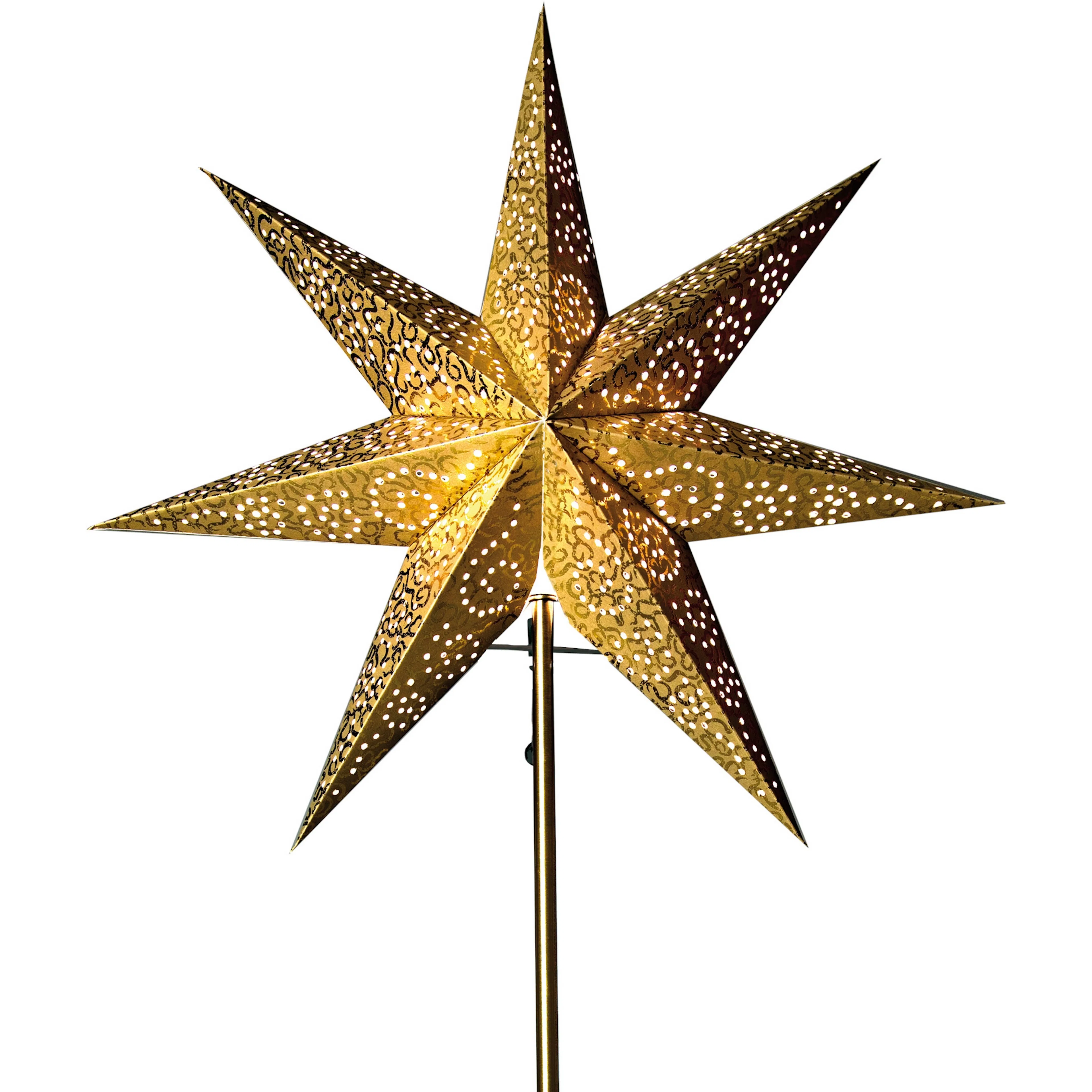 PappersstjarnaAntique Guld