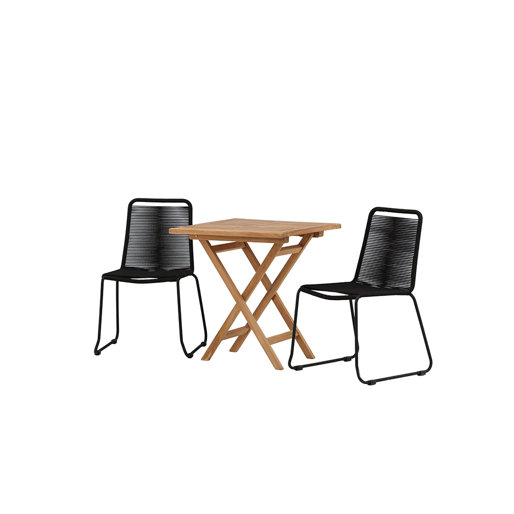Cafégrupp Venture Home Kenya med 2 Lindos Stolar