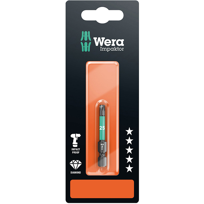 Kraftbits Wera 867/4 Imp Dc Sb Tx20 Längd 50Mm