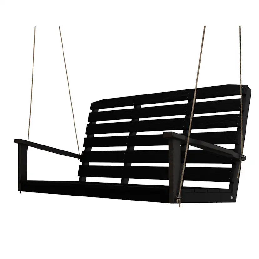Hammockgunga 177x80x80 cm Svart FSC (B) Svart